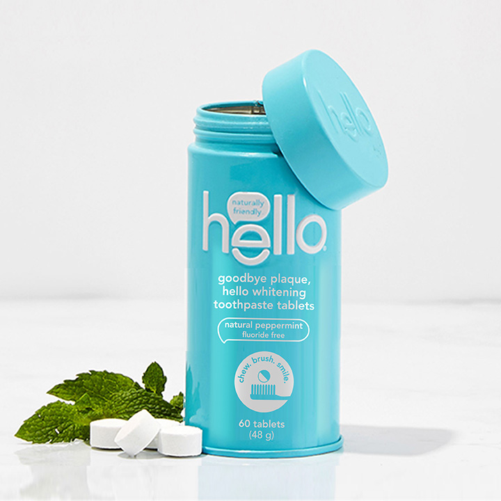 hello® whitening toothpaste tablets